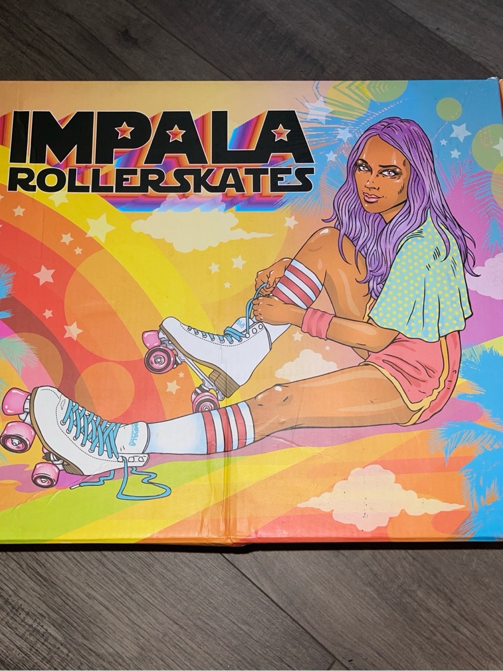 Impala Roller Skates - Pastel Fade Box